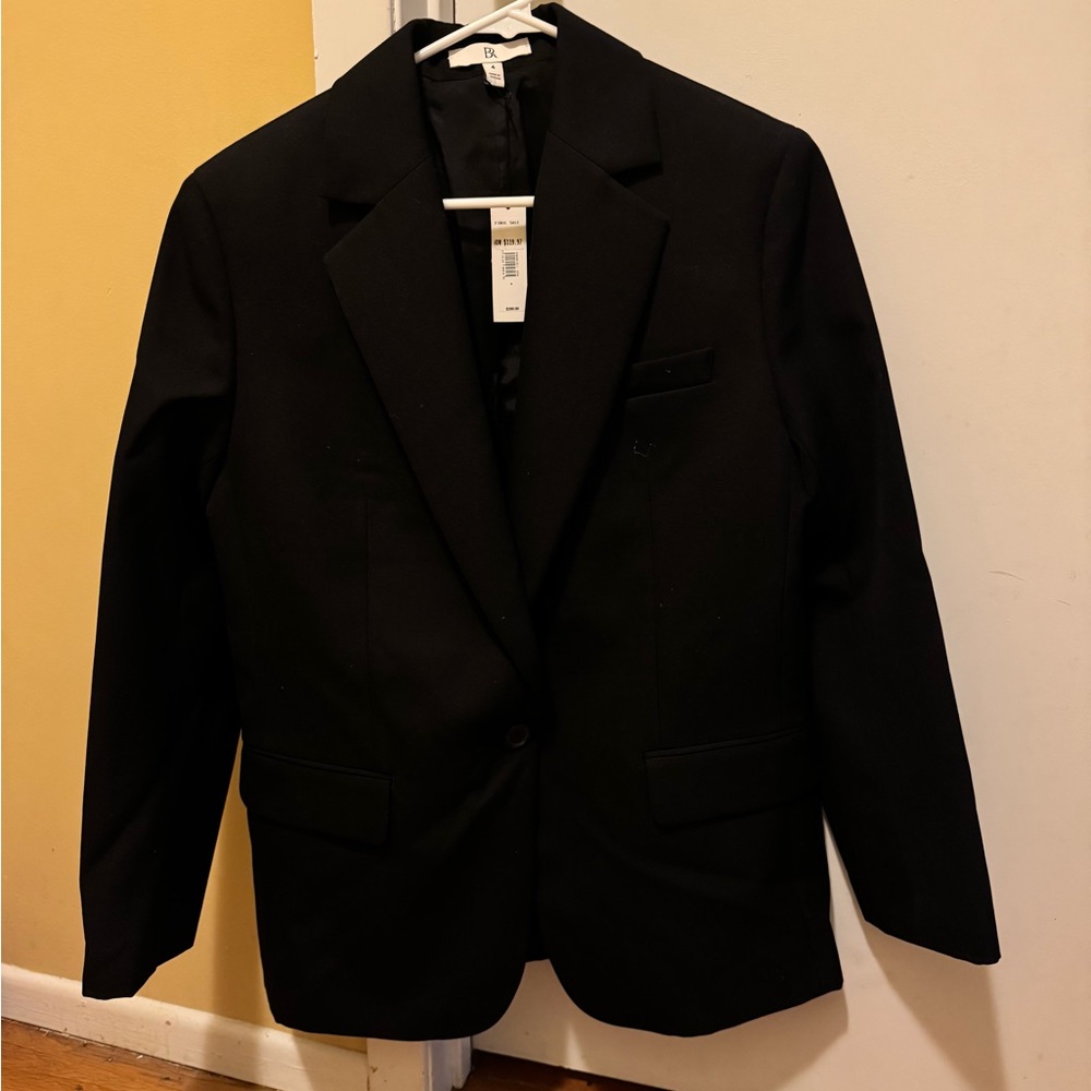 Banana Republic Single-Breasted Boyfriend Blazer